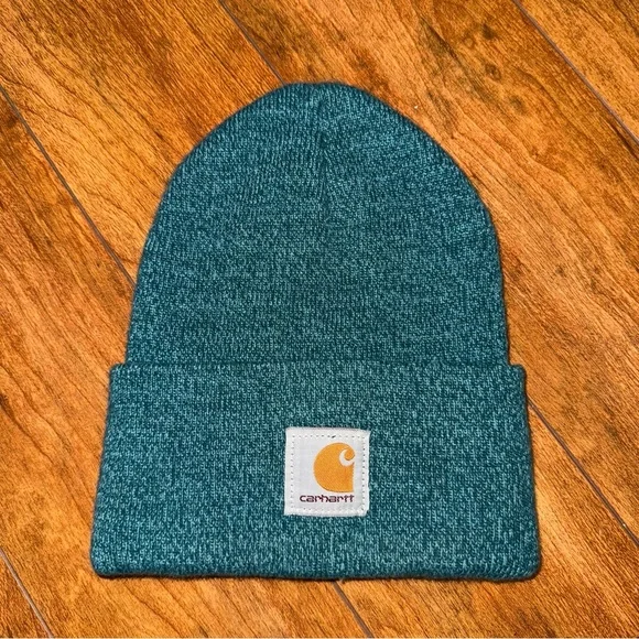 Carhartt Blue Knit Beanie - Picture 1 of 2
